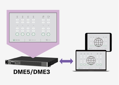 DME에 탑재된 ProVisionaire Kiosk 웹 서버