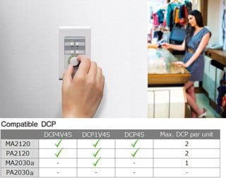 DCP 시리즈 디지털 제어판의 원격 제어 선택 사양