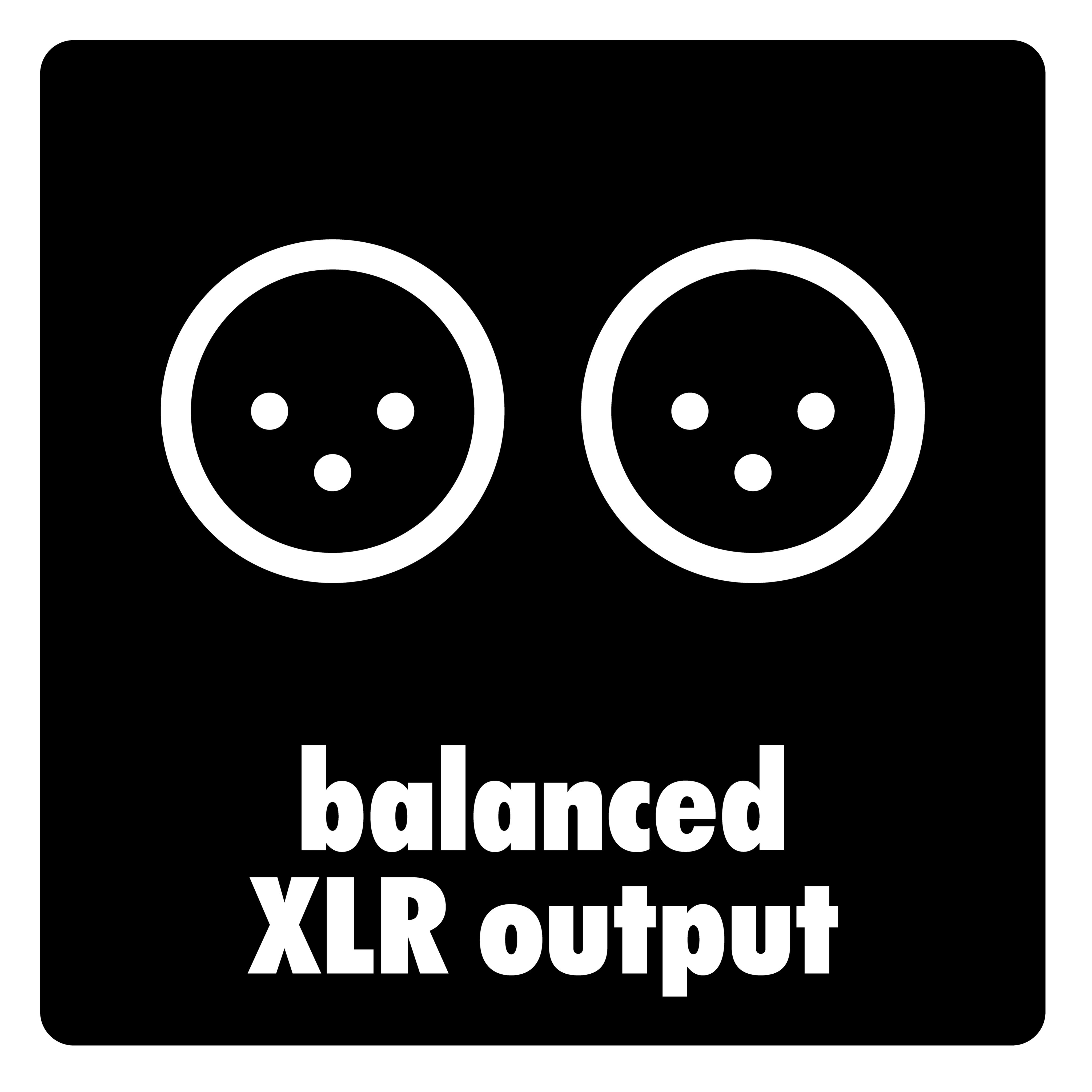 밸런스드(Balanced) XLR 출력을 탑재하여, 라이브 환경에서도 노이즈 없이 선명하고 안정적인 사운드를 구현합니다.