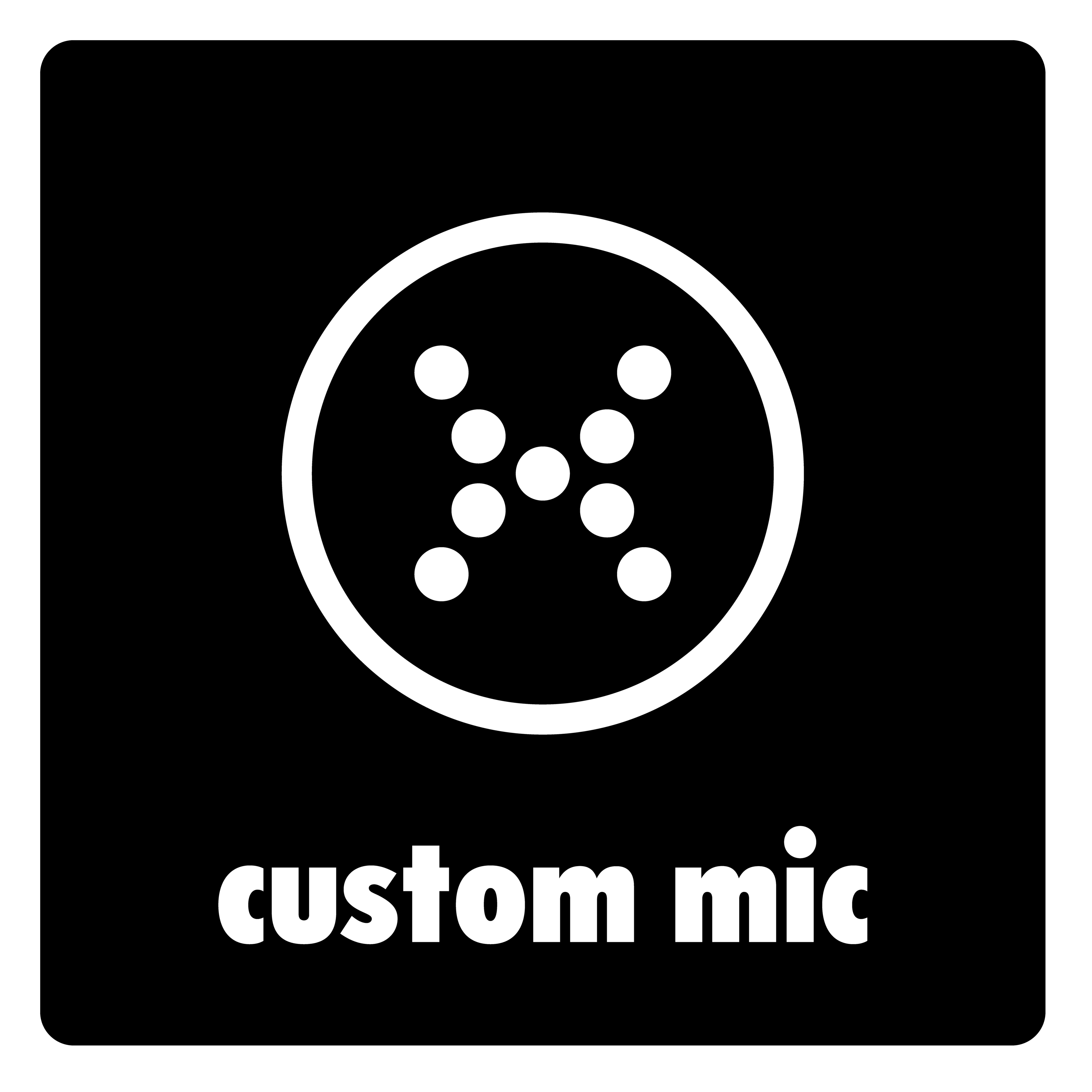 드럼에 최적화된 마이크 캡슐이 실제 드럼 고유의 사운드 캐릭터를 충실하게 재현합니다.