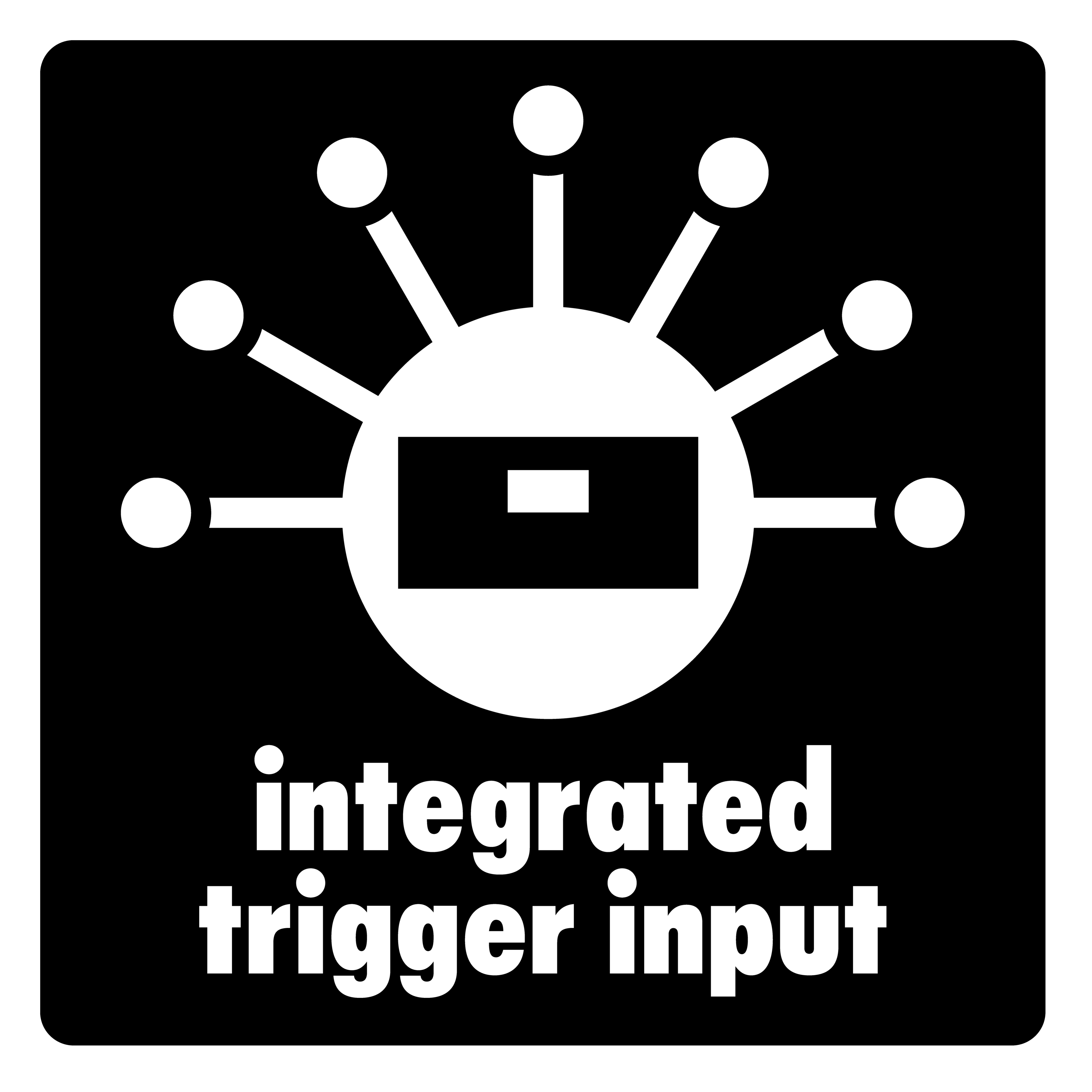 현대적인 하이브리드 드럼 연주를 위한 유연한 트리거 입력.