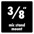 내장형 스탠드 마운트로 어떤 환경에서도 자유로운 포지셔닝이 가능합니다.