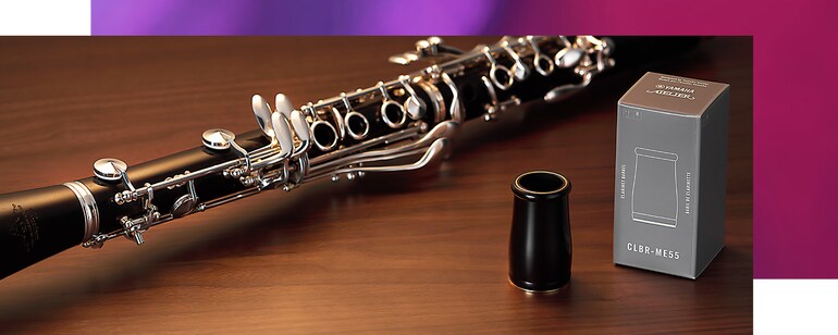 B♭/A 클라리넷용 옵션 배럴 키 비주얼