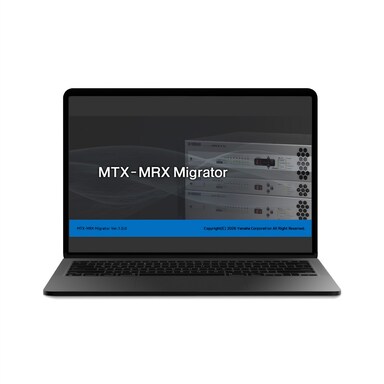 야마하 에디터 소프트웨어 MTX-MRX 마이그레이터