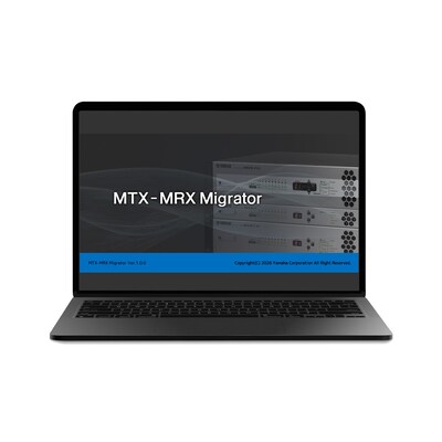 야마하 에디터 소프트웨어 MTX-MRX 마이그레이터