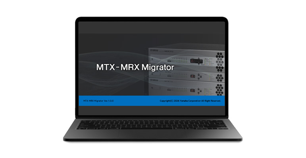 야마하 에디터 소프트웨어 MTX-MRX 마이그레이터