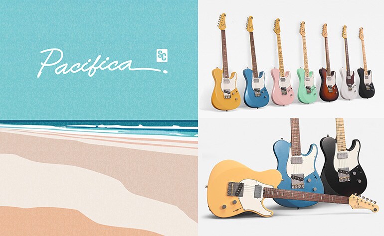 Pacifica SC Professional의 컬러 콘셉트를 시각적으로 표현한 이미지