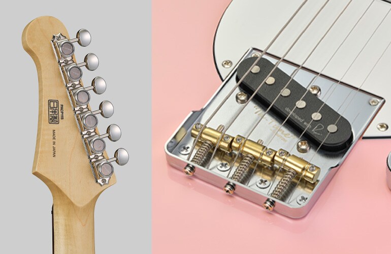 Pacifica SC Professional의 하드웨어를 클로즈업으로 촬영한 사진