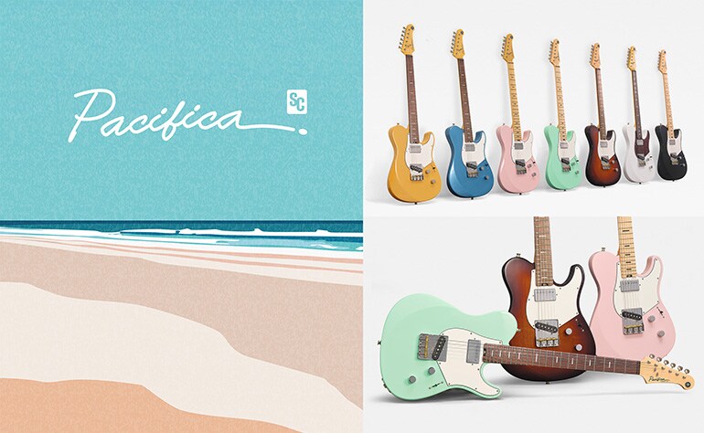 Pacifica SC Standard Plus의 컬러 콘셉트를 시각적으로 표현한 이미지