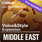 중동(사전 설치된 확장 팩 - Yamaha Expansion Manager 호환 데이터)
