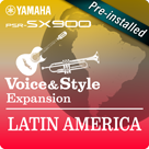 라틴 아메리카(사전 설치된 확장 팩 - Yamaha Expansion Manager 호환 데이터)