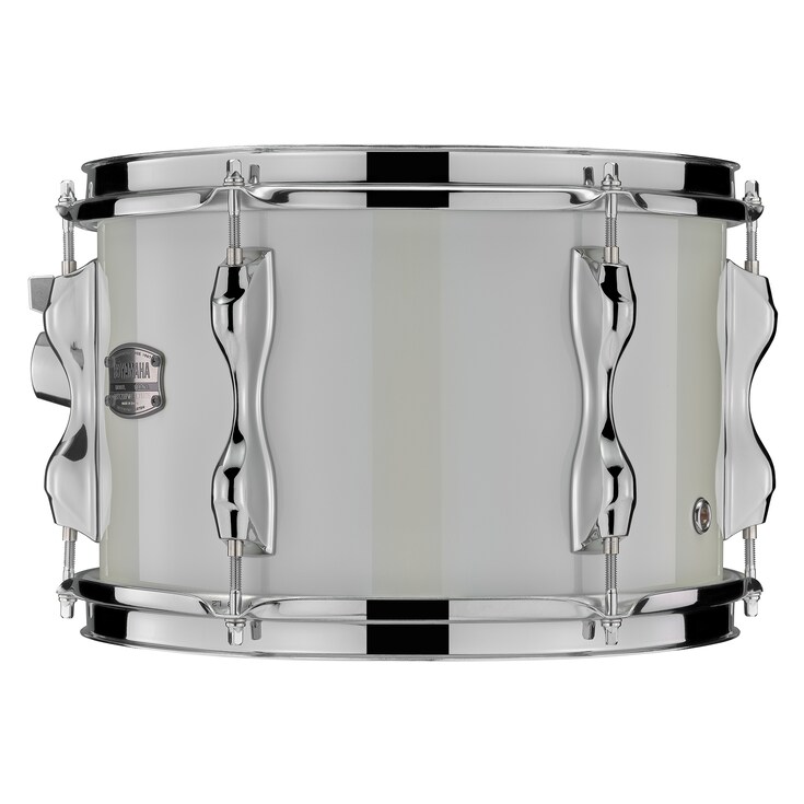 Polar White finish tom drum