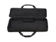 MODX M soft case opened with no product inside, showing internal structure and material texture.