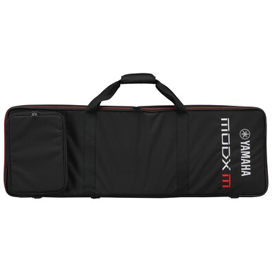 MODX M soft case placed horizontally, showing exterior shape and material texture.