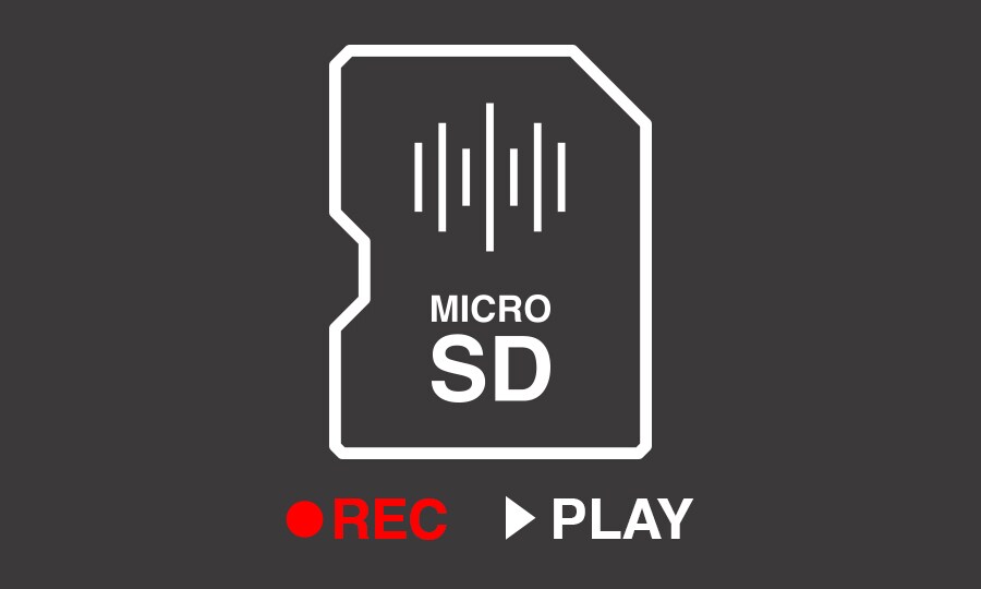 야마하 URX44V: microSD 멀티트랙 녹음
