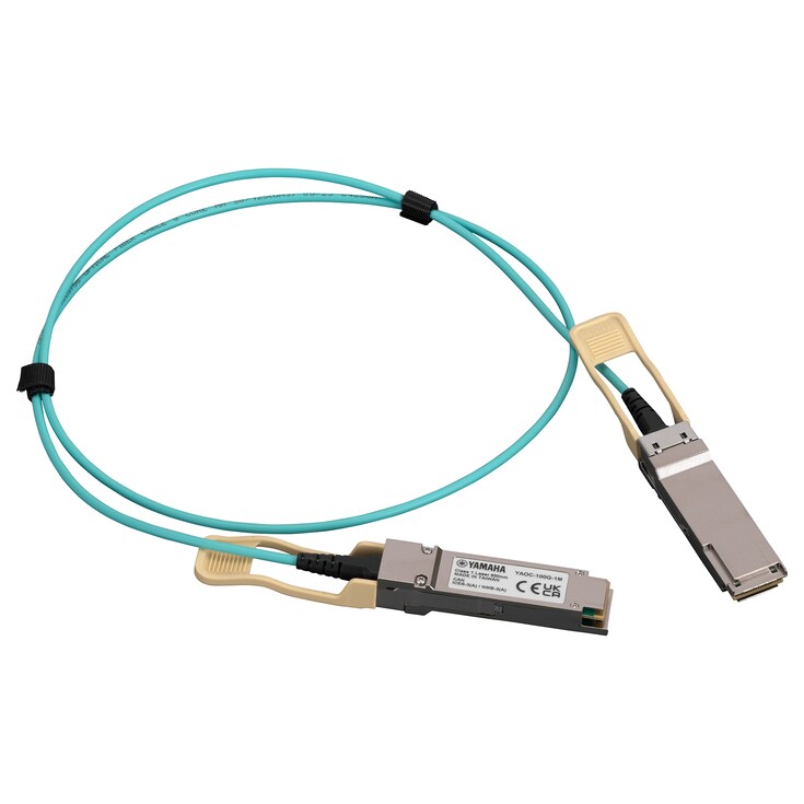 Yamaha 액티브 옵티컬 테이블(AOC) YAOC-100G-1M