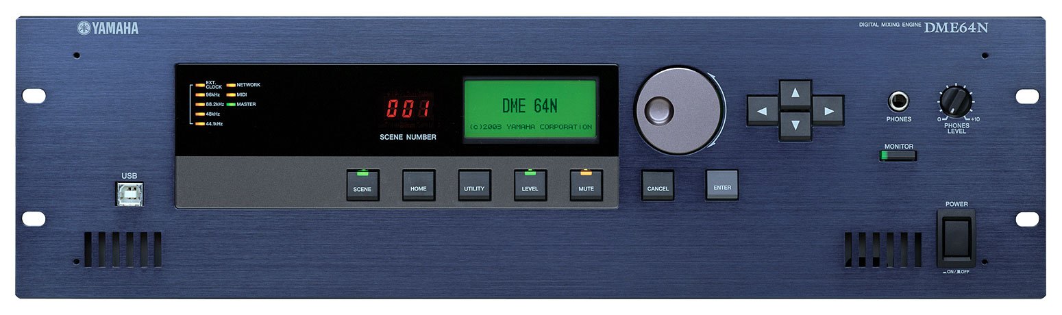 週末限定特価❗️YAMAHA DME64N 【プロセッサー】 ヤマハ | DME24N, DME64N - プロセッサー - 概要
