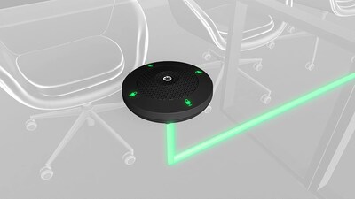 Illustration showing ADECIA devices Integrated to audio environments