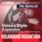 콜라보라시 누산타라 (사전 설치된 확장 팩 - Yamaha Expansion Manager 호환 데이터)
