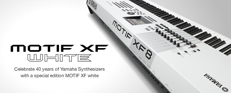 40th Anniversary Special edition MOTIF XF WH