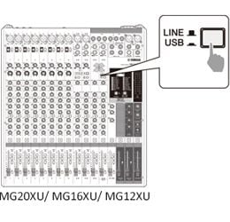 For MG20XU/MG16XU/MG12XU