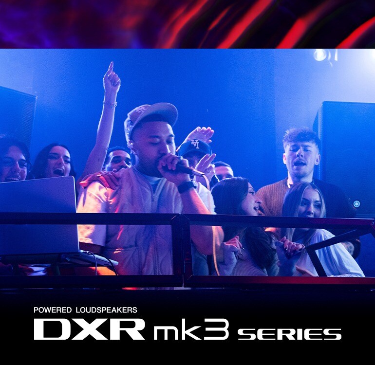 Yamaha 파워드 라우드스피커 DXR mk3 시리즈