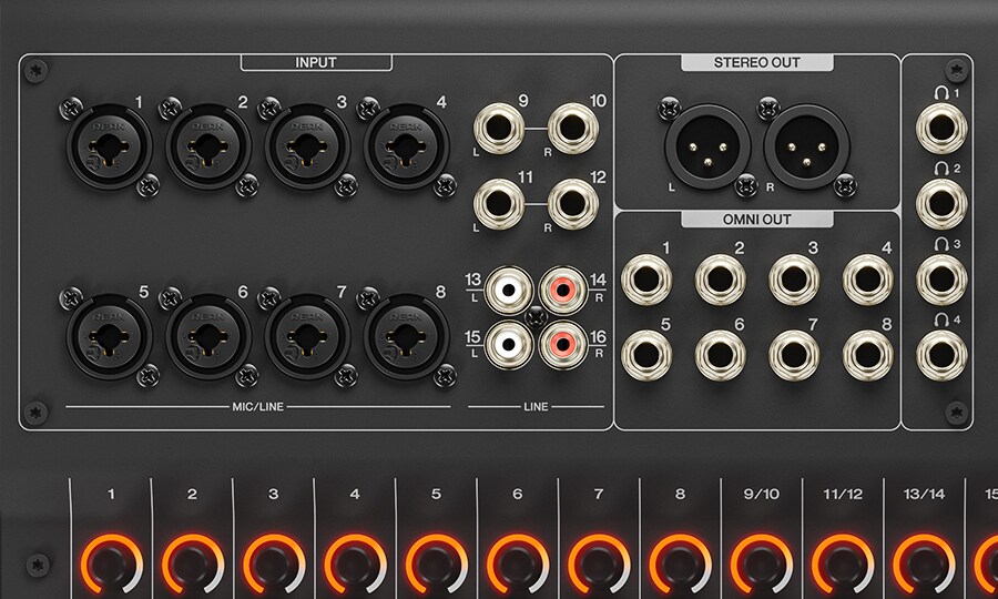 야마하 MGX16: 모든 필수 기능