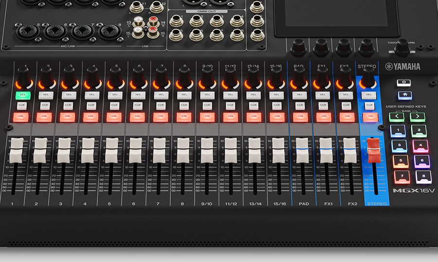야마하 MGX16V: 파워. 기능. 다재다능.