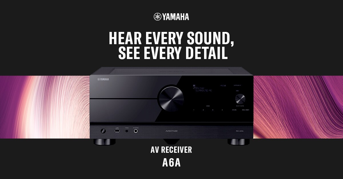 YAMAHA RX-A6A AVレシーバー 新品、未使用品、5年保証あり YAMAHA RX-A6A 9.2ch AVレシーバー | YAMAHA | シマムセン