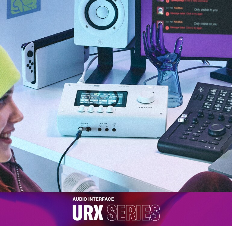 Yamaha 오디오 인터페이스 URX 시리즈