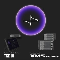 파워 앰프 XMS 시리즈 및 터치스크린 제어 장치 TCD10을 포함한 새로운 상업용 설치 솔루션 에코시스템